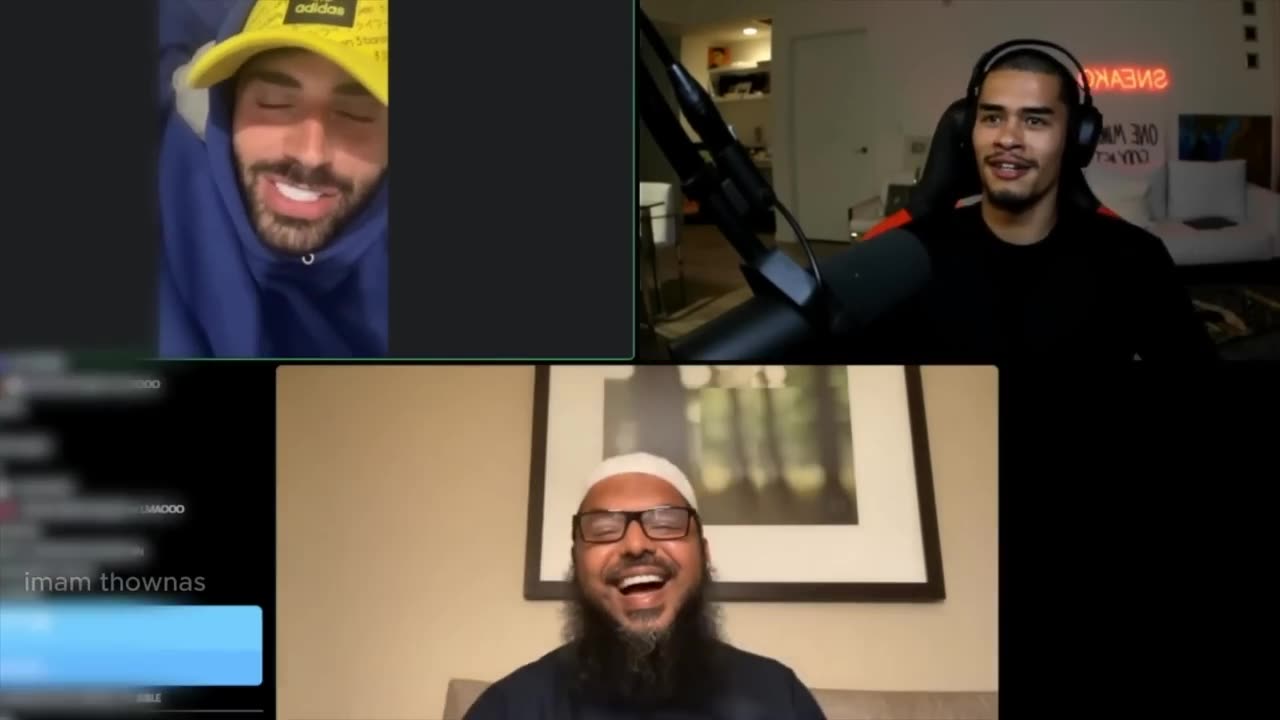 🥶💯COLDEST MOMENTS of Shaykh Uthman ft. SNEAKO, David Wood, CP & more! Credits- @imamThownas 🗿