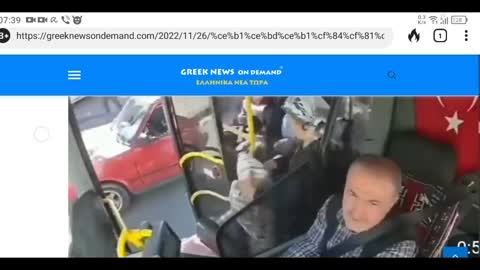 TURKISH BUS DRIVER SUDDEN DEATH!!