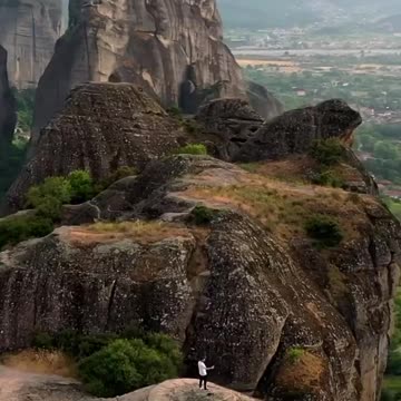 Incredible Rocks of Meteora in Greece #naturalbeauty