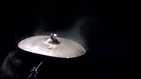 Vibration - See the Unseen Cymbal at 1,000 Frames/Second