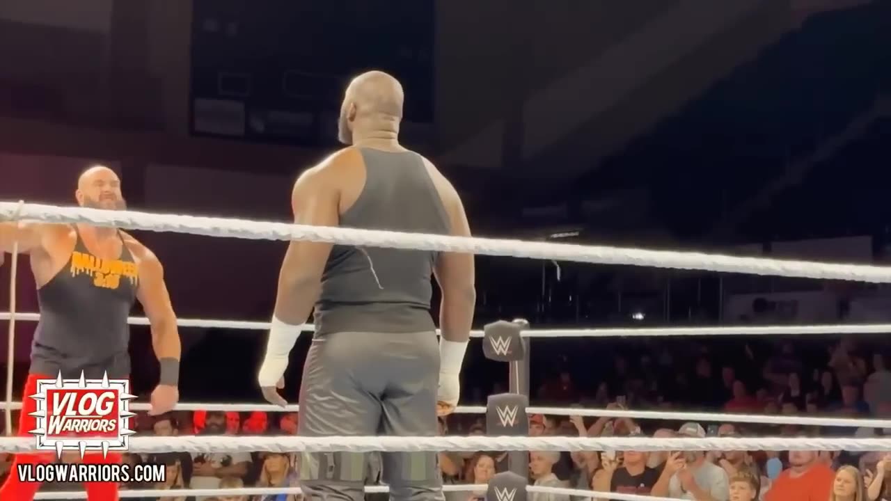 BRAUN STROWMAN AGAIN DESTROYS OMOS - WWE SUNDAY STUNNER 10/23/22