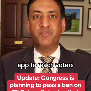 A TikTok ban will be voted on in both the house and the senate on Saturday night