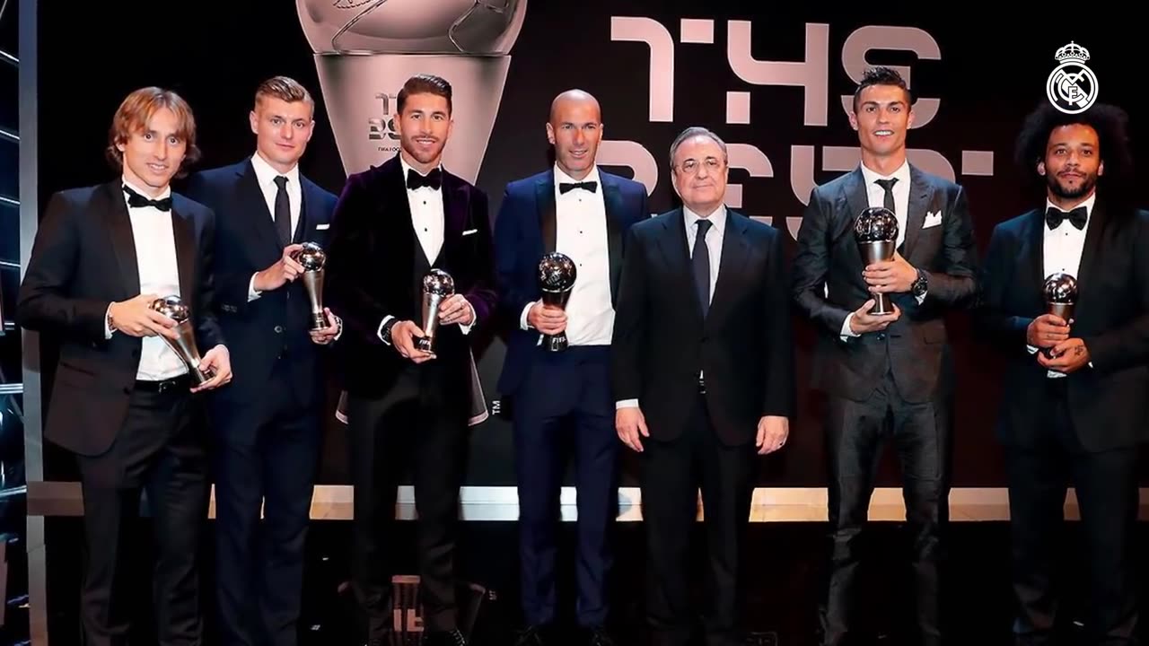 Cristiano Ronaldo was recognized as the 2017 Best FIFA Men's Player.
