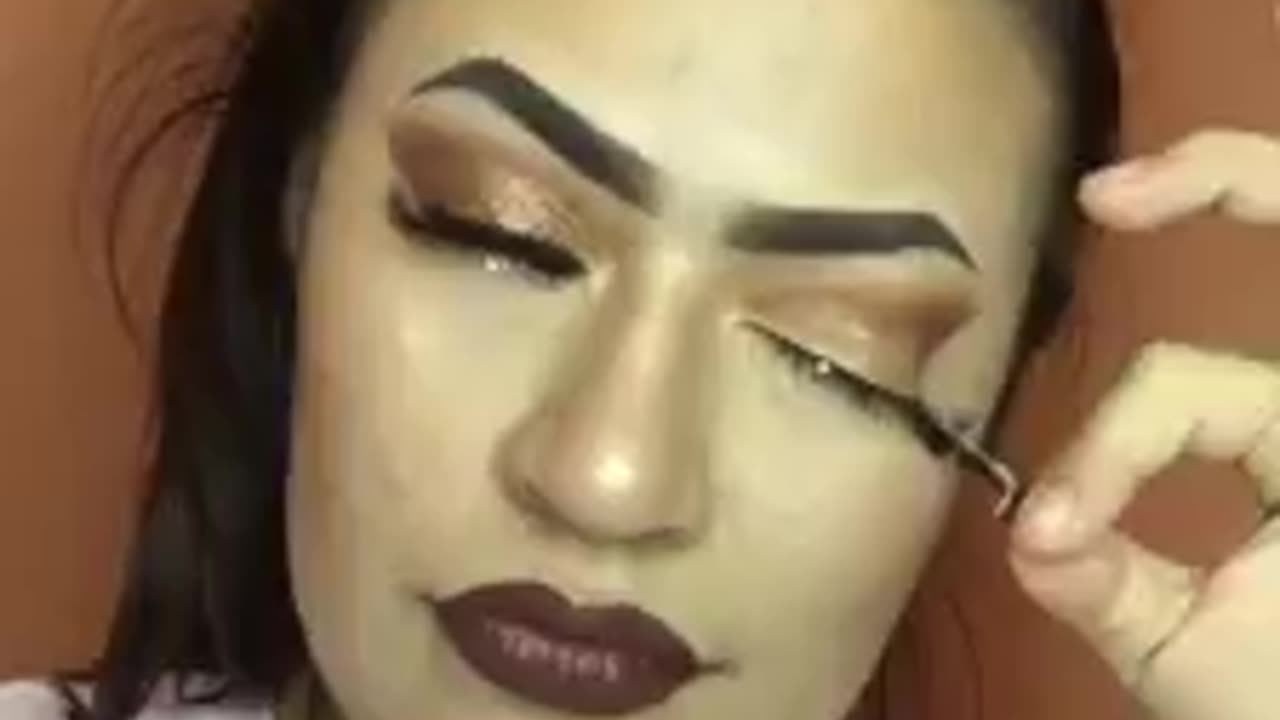 Funny Girls makeup video #trending #viral