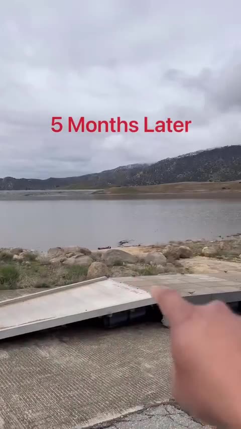 DROUGHT TO FLOOD AT LAKE ISABELLA