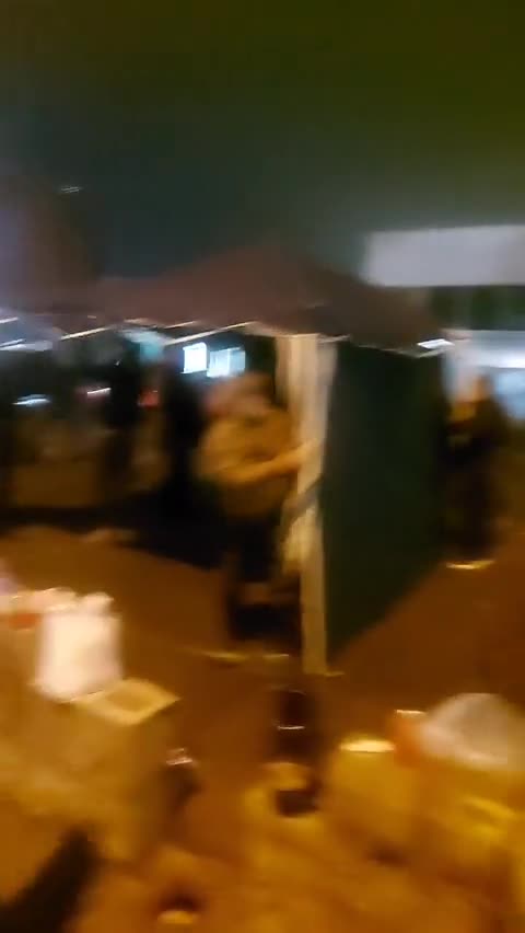 The people of Finglas, Dublin set up camp outside a building earmarked to house undocumented...