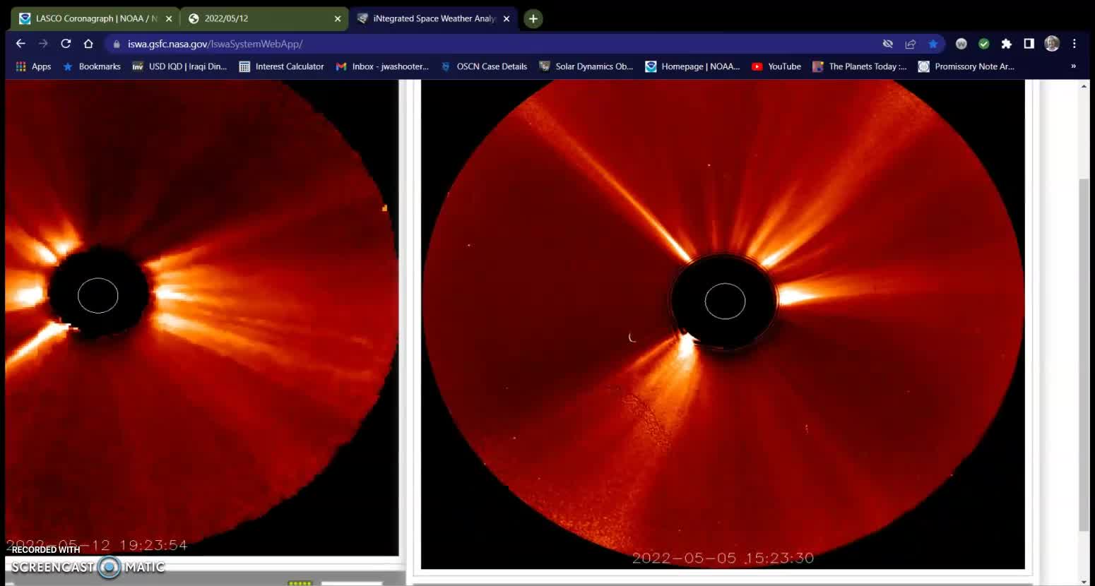 Something is Flying into the Sun, Ufo's, Solar Update05-12-22