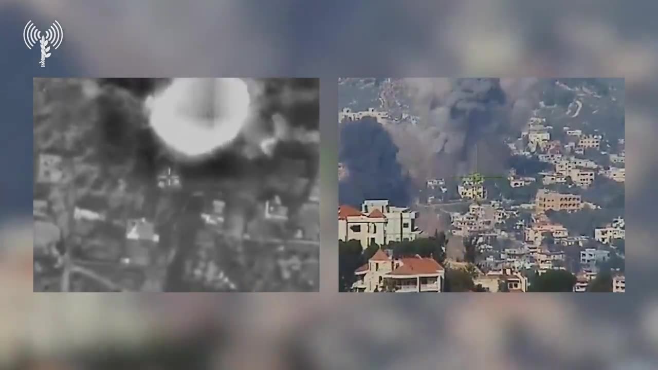 The IDF says it carried out "widespread" strikes on Hezbollah sites in Kfarkela in