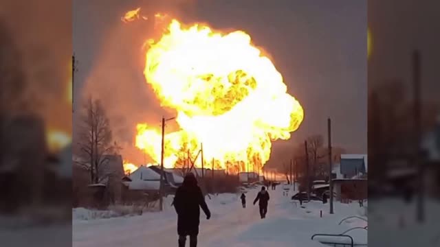 Explosion rocks major Russian gas pipeline with video coverage