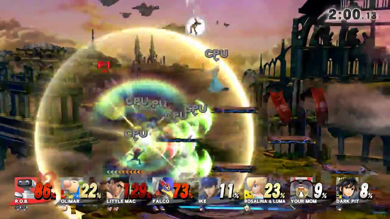 Super Smash Bros 4 Wii U Battle141