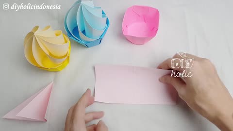 PAPER cup cake craft ideas