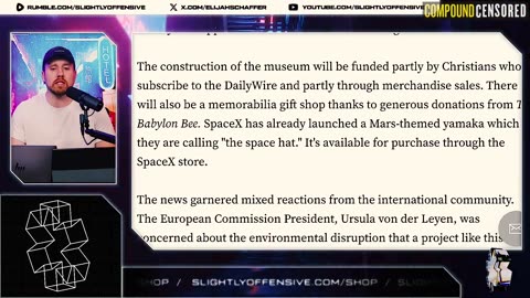(satire) Elon Musk to Help Build First Holocaust Museum on Mars (satire)