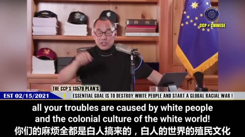 The Core Of CCP's 13579 plan Is To Destroy White People And Start A Global Racial War !