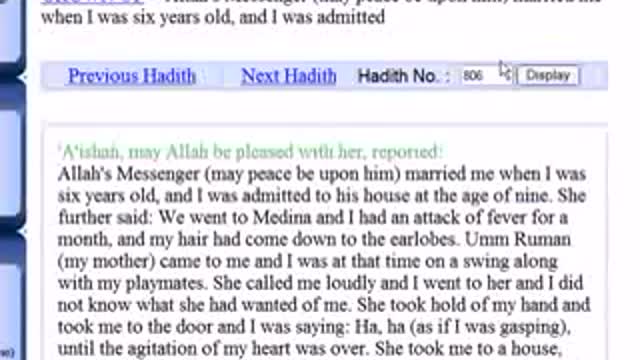 How old was Aisha? / Allah Wanted….