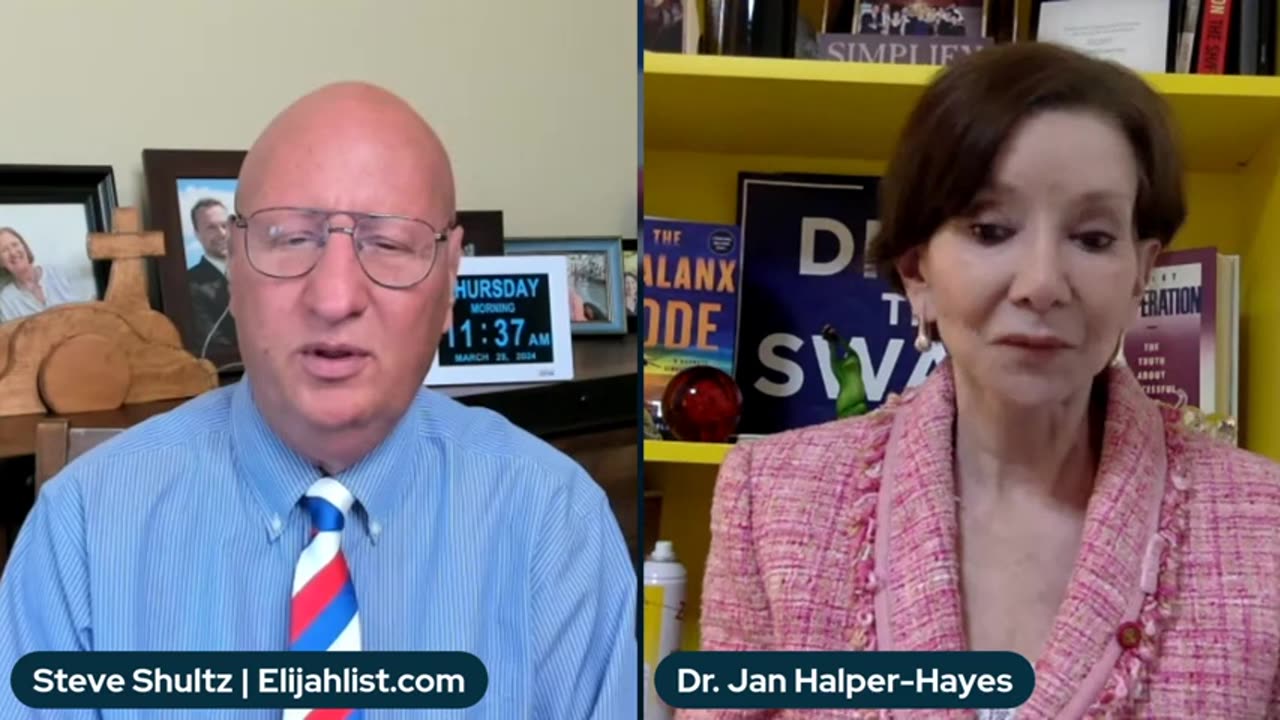 Dr. Halper-hayes on ElijahStreams: Was Trump Recruited By The Military?