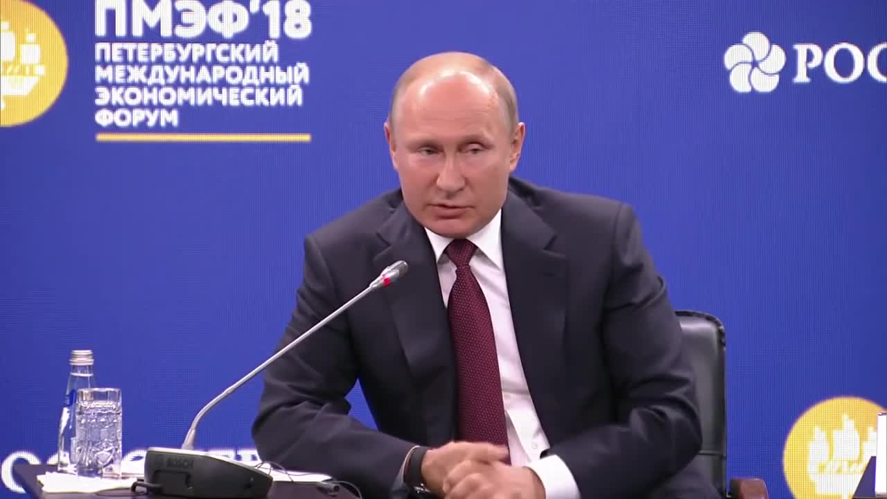 Putin Pokes Fun At Macron Over "Huge" French Investments In Russia