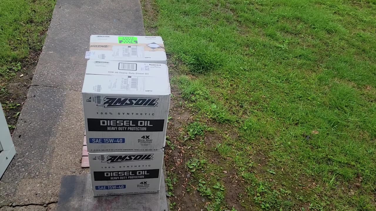 UPS TRUCK BRINGS AMSOIL