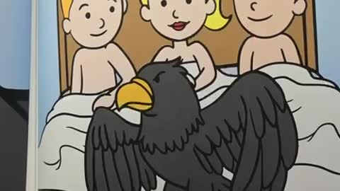 Kids Book : My big black hawk