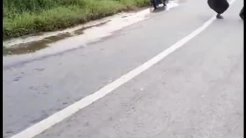 Unlucky bikers