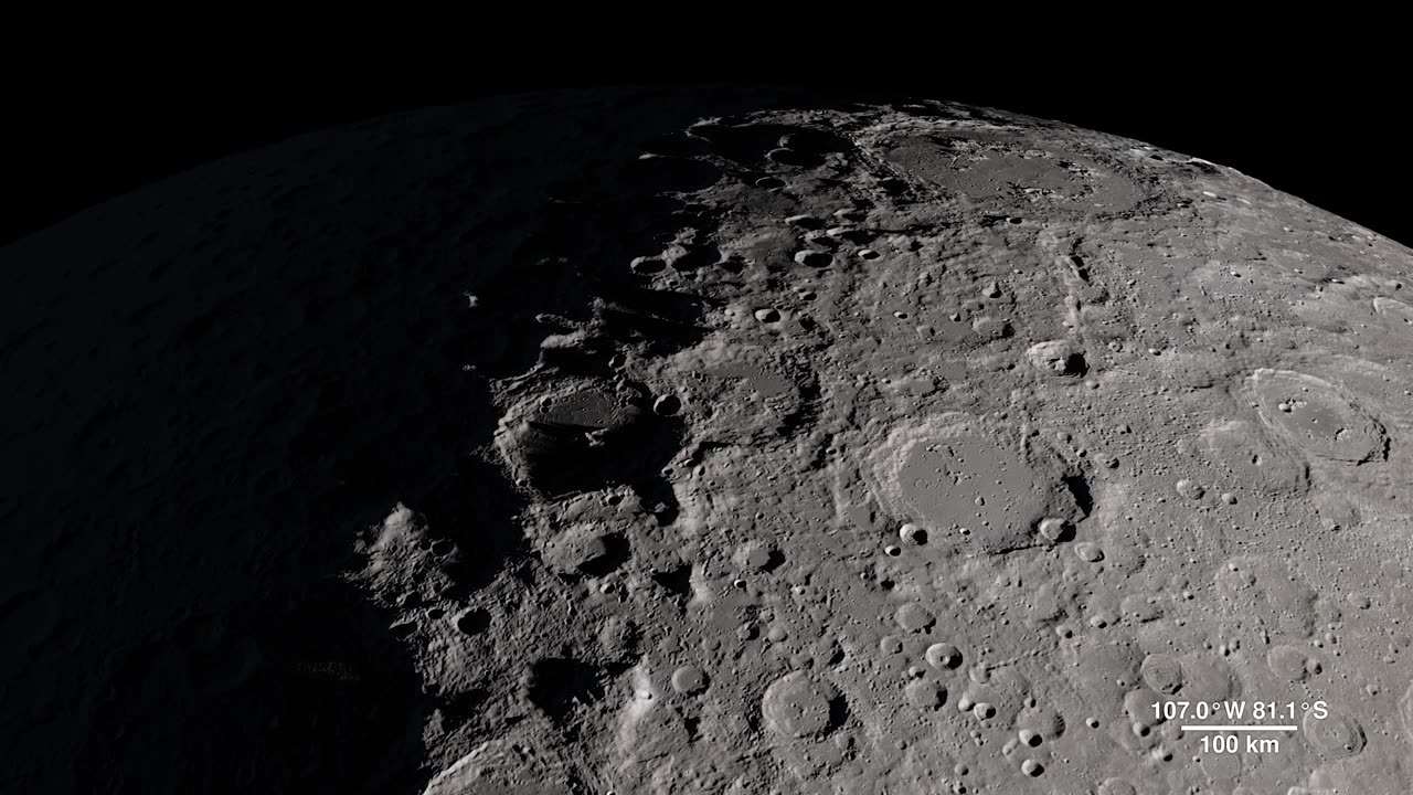 Tour Of Moon In 4K