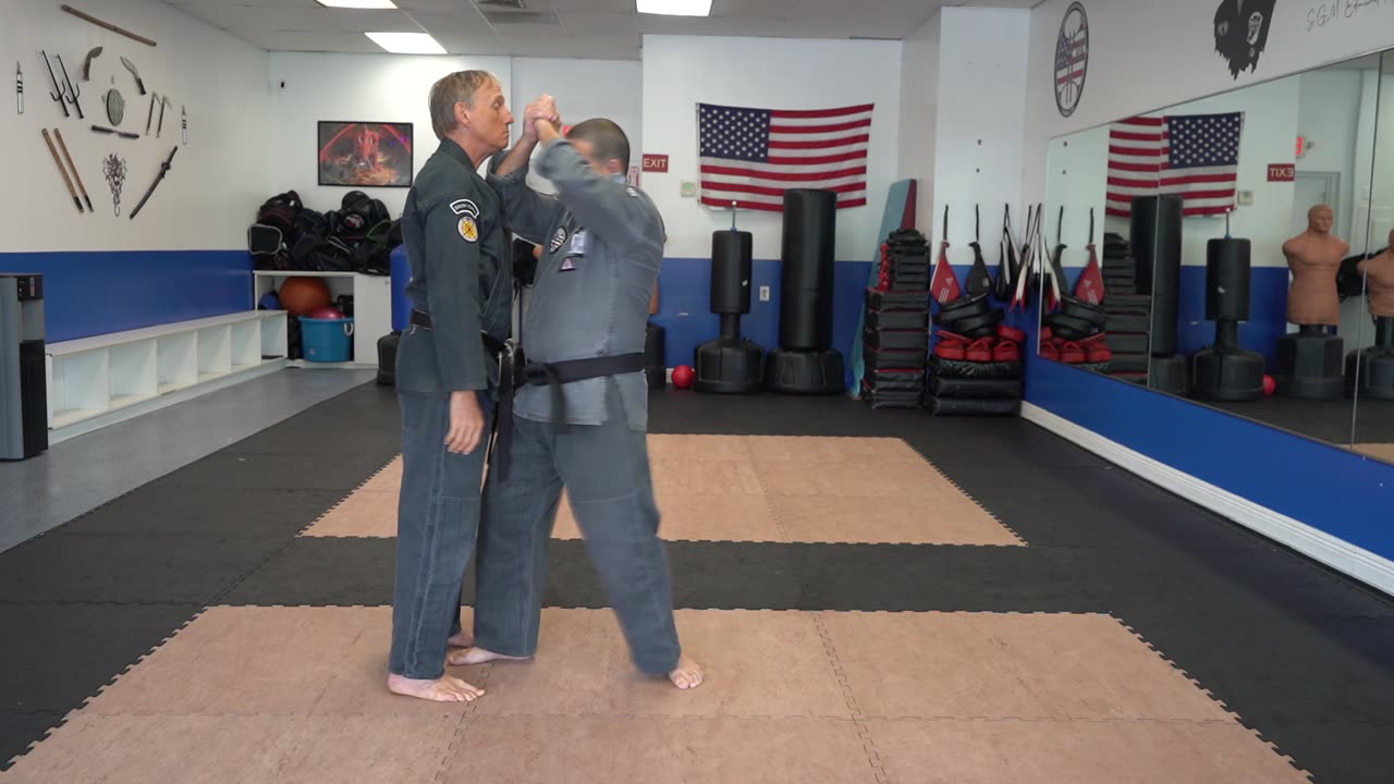 Correcting common errors executing the American Kenpo technique Heavenly Ascent