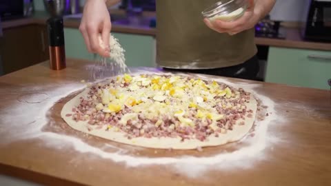 CASATIELLO. a stuffed bread, basically