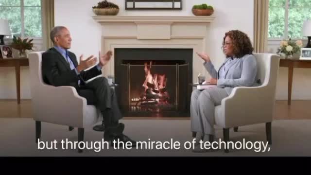 Oprah Obama CGI interview