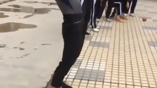 In a previous life, it was a stone thrower