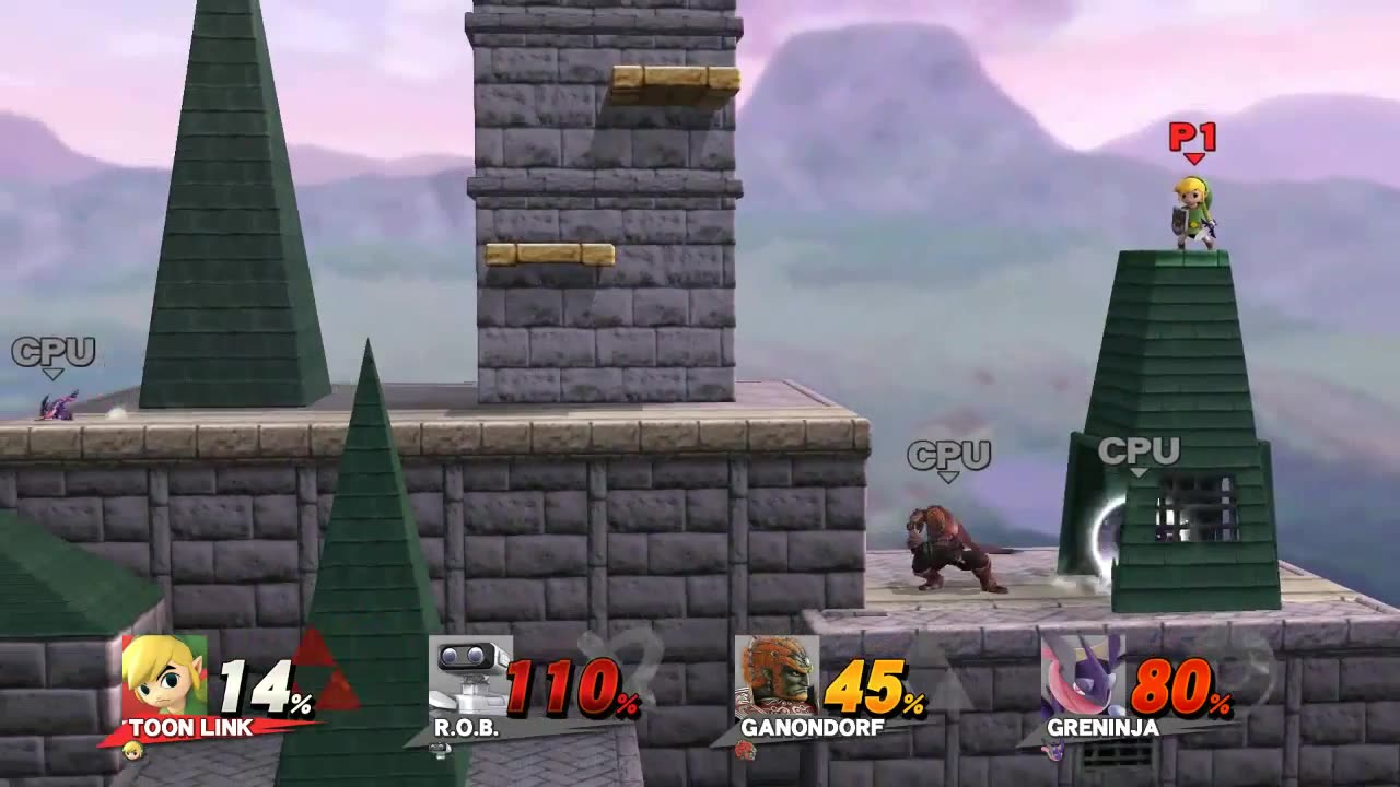 Super Smash Bros 4 Wii U Battle506