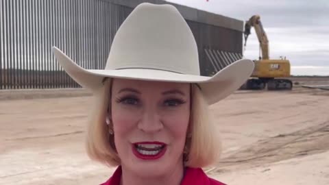EXCLUSIVE: Texas Land Commissioner Installs Border Wall Panel For Jocelyn Nungaray