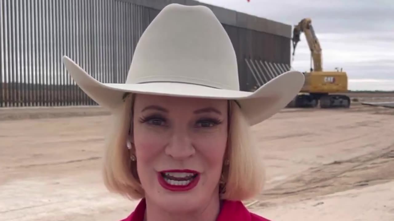 EXCLUSIVE: Texas Land Commissioner Installs Border Wall Panel For Jocelyn Nungaray
