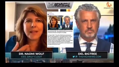 Naomi Wolfe on Vaxxed Moms ..