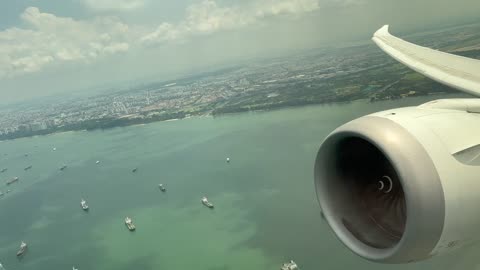 Singapore Airlines - Boeing 787-10 - SQ912 - Singapore to Manila (Take-off)