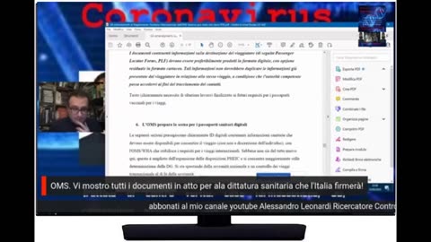 OMS tutti i documenti in atto per la dittatura