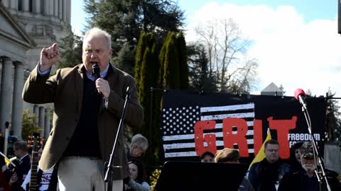 WA. Rep. Jim Walsh 19th LD at the GRIT rally