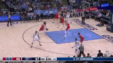 Ja Morant was flexing his muscles after disrespecting Porzingis with unlimited hang time
