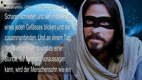 Ich komme an einem Tag und zu einer Stunde, die Keiner kennt 🎺 Die Trompete Gottes