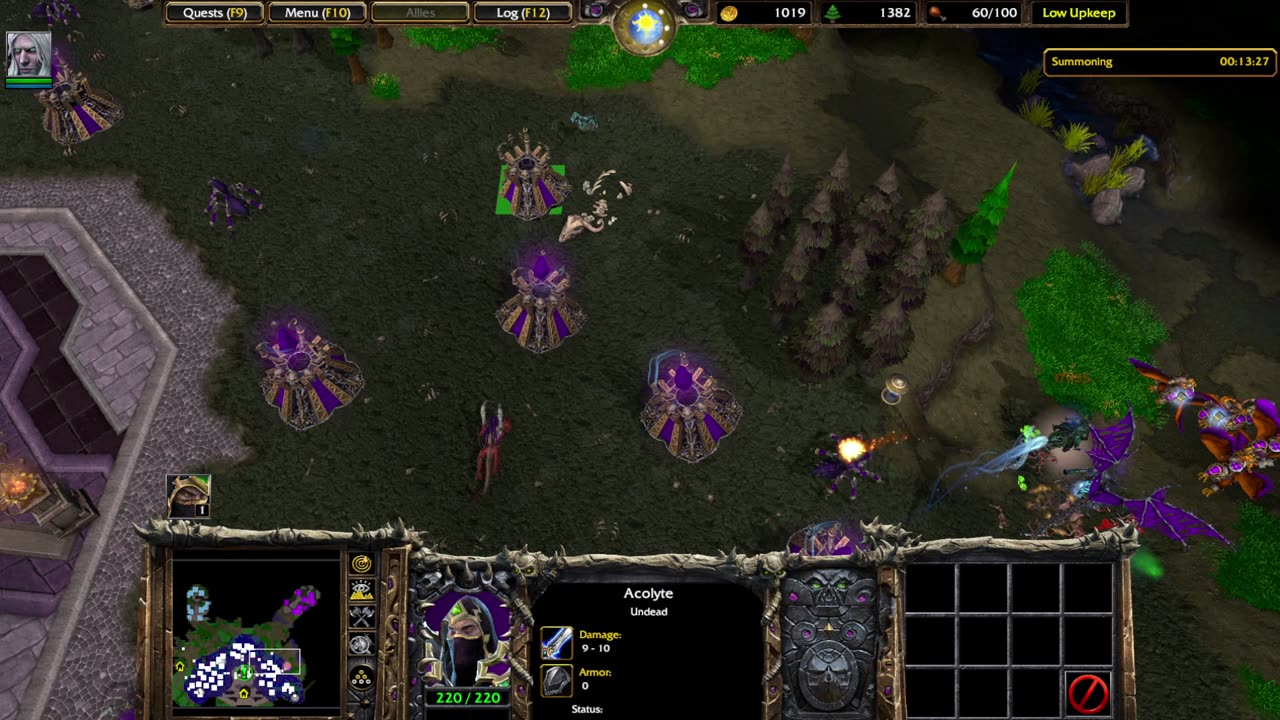 IcyThot pisses on the elves--Warcraft 3