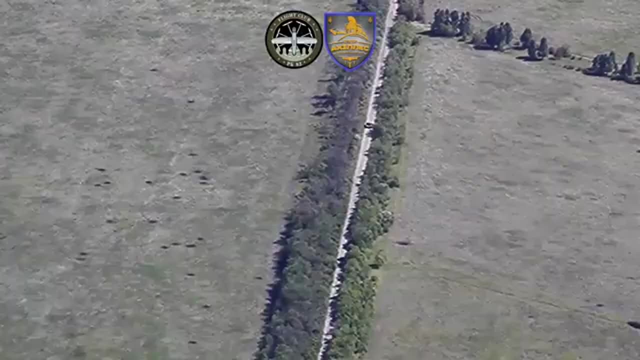 Courage and foolishness in action. A lone Russian tank crossed the border with