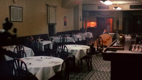 Michael kills McCluskey and Sollozzo in The Godfather 1972