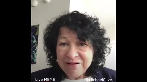 Sotomayor, "I get my News & Science from CNN..." 😮😉