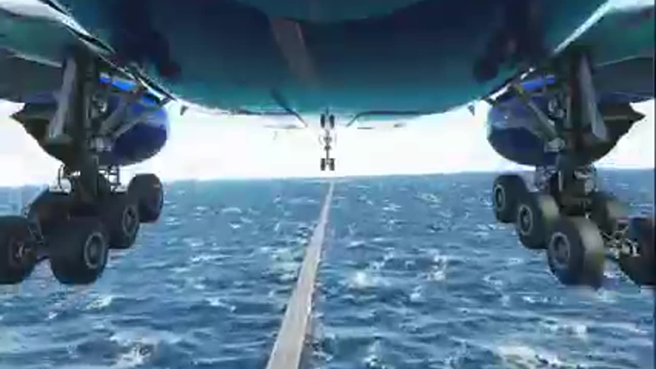 طياران فوق الماء