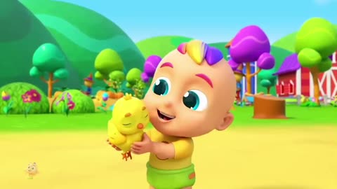 Old Farmer Joe Had A Farm | Joe_s Farm Song For Kids | Nursery Rhymes and Baby Songs with Zoobees