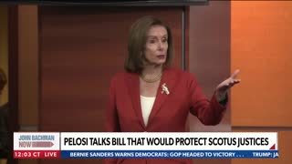 NANCY PELOSI CONFRONTED BY NEWSMAX