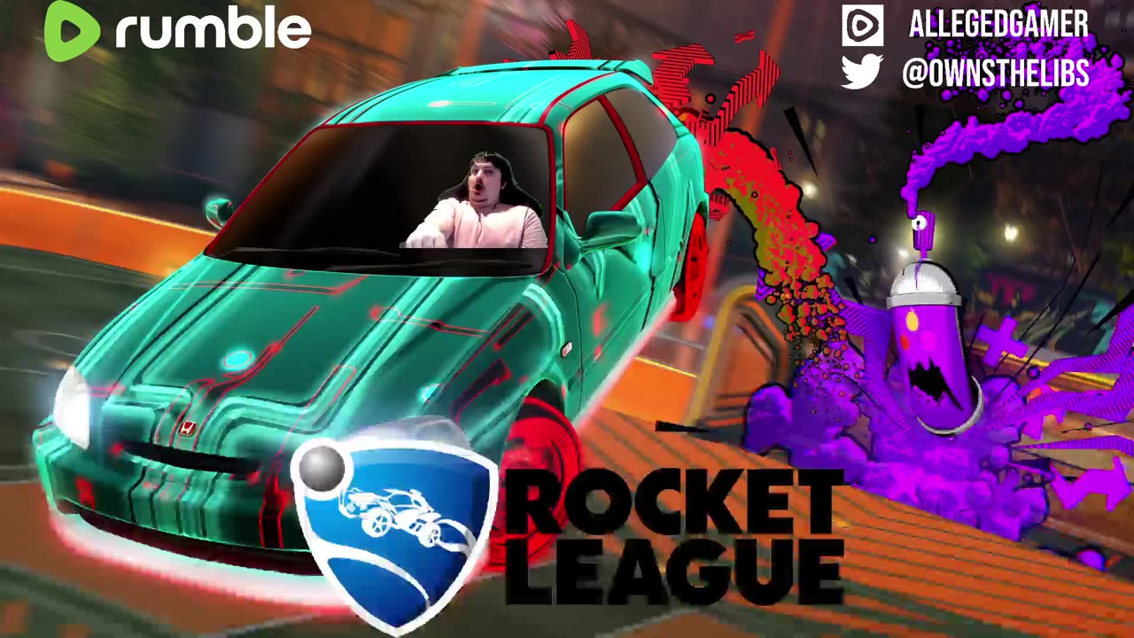Rocket League w/ RamRT420 & Pokemon Tom #RUMBLETAKEOVER