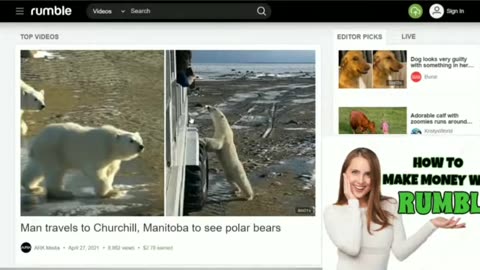 How to make money in rumble#rumble#makemoney#viral#trending