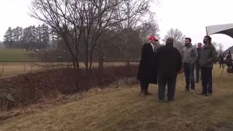 "It's a nice place, right? What do you have, zero crime? Zero crime, no problems."