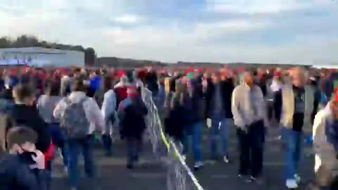 Line to see President Trump in Georgia!