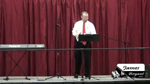 Special Song - I'll Pray For You, You Pray For Me, by James W. Bryant, 2016