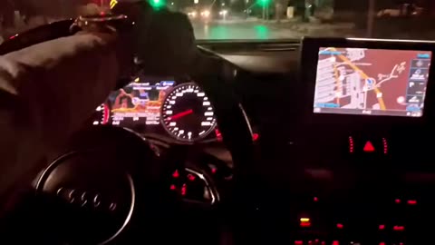 Enjoying Night Life with My Audi beast ❤️